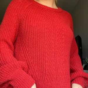 Madewell Red Sweater